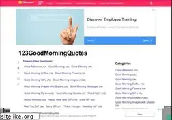 Sites similar to 123goodmorningquotes.com