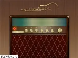 Sites similar to 123guitartuner.com
