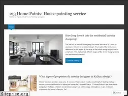 Sites similar to 123homepaints.wordpress.com