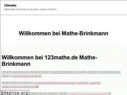 Sites similar to 123mathe.de