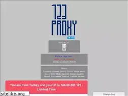 Sites similar to 123megaproxy.com