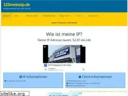 Sites similar to 123meineip.de