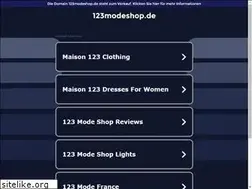 Sites similar to 123modeshop.de