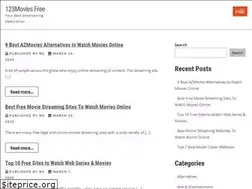 Sites similar to 123moviesfree.cyou