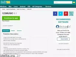 Sites similar to 123music.soft112.com