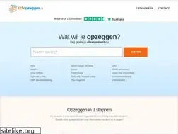 Sites similar to 123opzeggen.nl