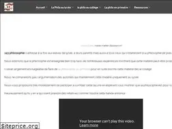 Sites similar to 123philosophie.com