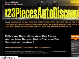 Sites similar to 123piecesautodiscount.fr