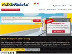 Sites similar to 123plakat.de