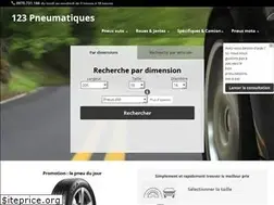 Sites similar to 123pneumatiques.fr