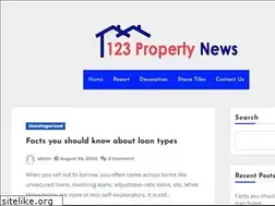Sites similar to 123propertynews.com