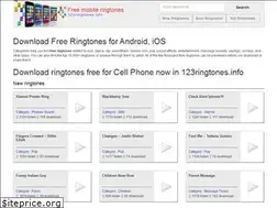 Sites similar to 123ringtones.info
