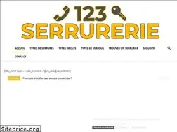 Sites similar to 123serrurerie.fr