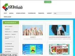 Sites similar to 123skoli.is