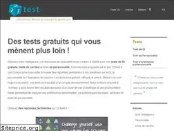 Sites similar to 123test.fr