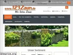 Sites similar to 123zaunshop.de