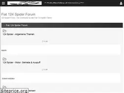 Sites similar to 124-spider-forum.de