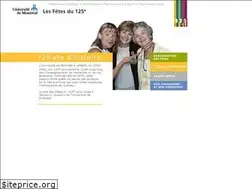 Sites similar to 125.umontreal.ca
