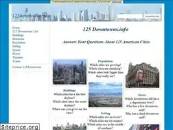 Sites similar to 125downtowns.info