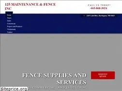 Sites similar to 125fence.com