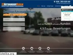 Sites similar to 12autoankauf-berlin.de