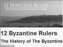 Sites similar to 12byzantinerulers.com