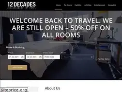 Sites similar to 12decadeshotel.co.za