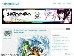 Sites similar to 12dimension.wordpress.com