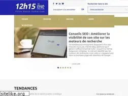 Sites similar to 12h15.fr