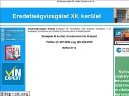 Sites similar to 12kerben.azeredetisegvizsgalat.hu