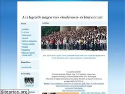 Sites similar to 12legszebbvers.hu