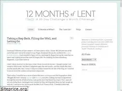 Sites similar to 12monthsoflent.com