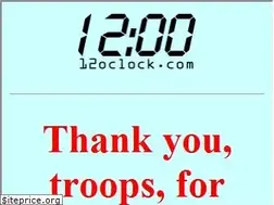 Sites similar to 12oclock.com