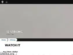 Sites similar to 12strongmovie.com