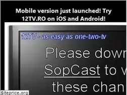Sites similar to 12tv.ro