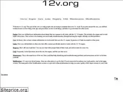 Sites similar to 12v.org