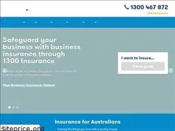 Sites similar to 1300insurance.com.au