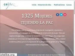 Sites similar to 1325mujerestejiendolapaz.org