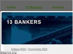 Sites similar to 13bankers.com