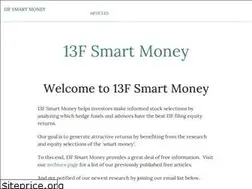 Sites similar to 13fsmartmoney.com