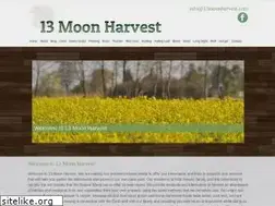 Sites similar to 13moonharvest.com