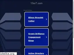 Sites similar to 13or7.com