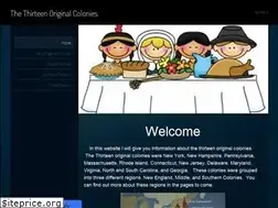 Sites similar to 13original-colonies.weebly.com