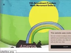 Sites similar to 13thamendmentfreedomweek.com