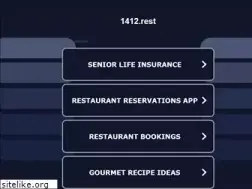 Sites similar to 1412.rest