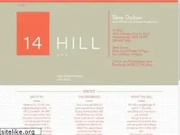 Sites similar to 14hill.com