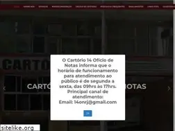 Sites similar to 14oficiodenotas.com.br