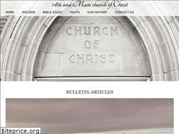 Sites similar to 14thandmainchurchofchrist.com