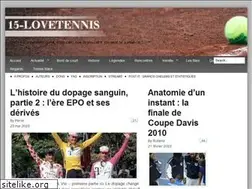 Sites similar to 15-lovetennis.com