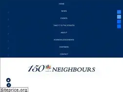 Sites similar to 150neighbours.ca